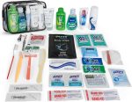 Asom Toiletry Travel Kit, Quality Hygiene Essentials Traveling Toiletries Prefilled Accessories Convenience Set, Tsa Approved Women Carry On Size Clear Toiletry Bag Accessory Kits. - Image 2